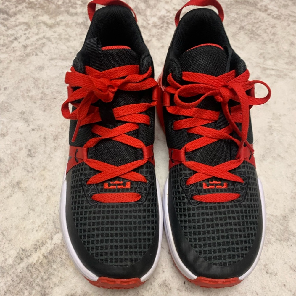Nike Red and Black Sneakers